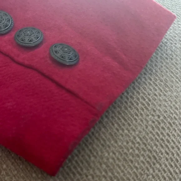 D&Co Genuine Leather Suede Jacket Fuchsia Pink Women’s Sz M Washable Chic - Picture 9 of 9